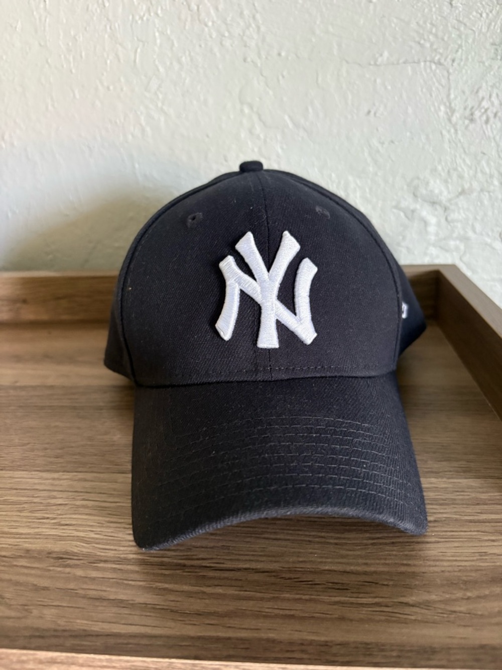 New Era Black and White 39THIRTY Fitted Cap